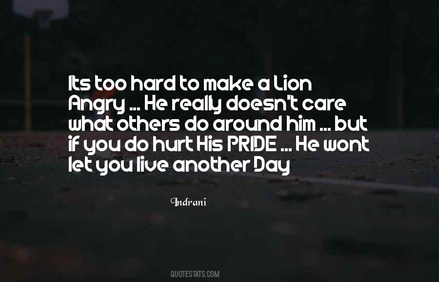 Lion And His Pride Quotes #1666375