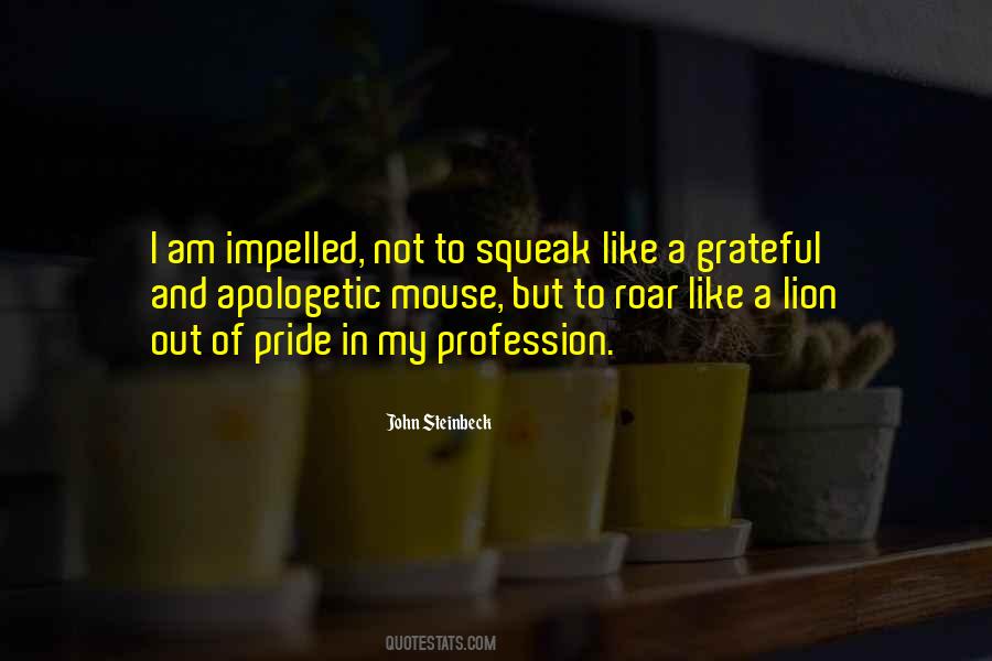 Lion And His Pride Quotes #1762806