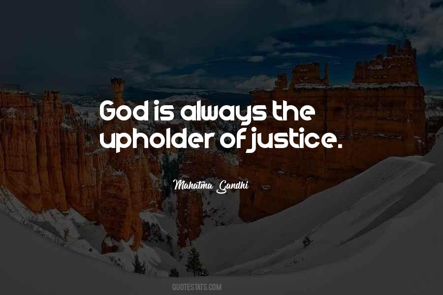 God Justice Quotes #644975