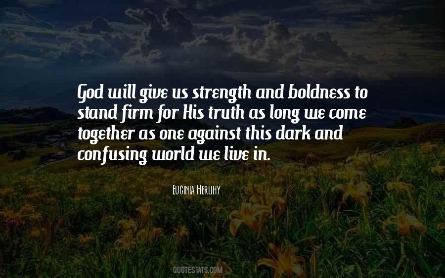 Stand As One Quotes #780447