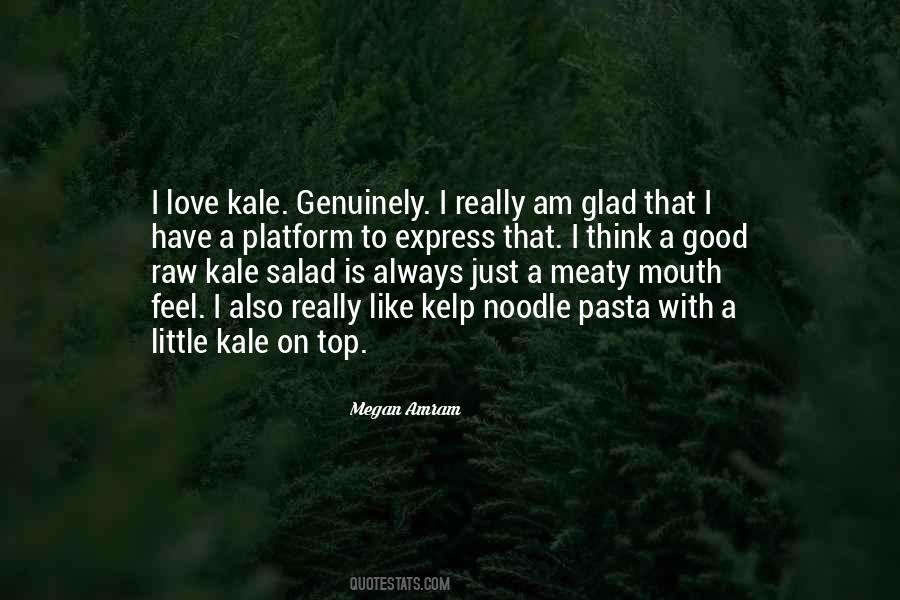I Love Kale Quotes #214225