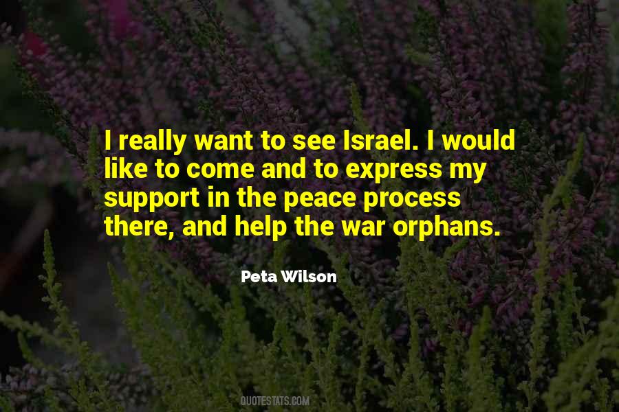 Quotes About Israel Peace #1121377