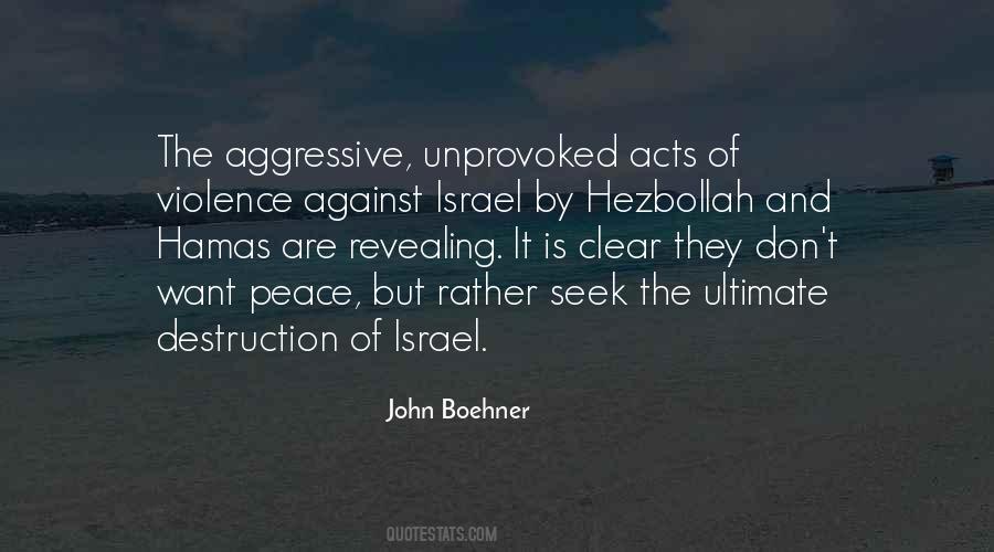 Quotes About Israel Peace #478208