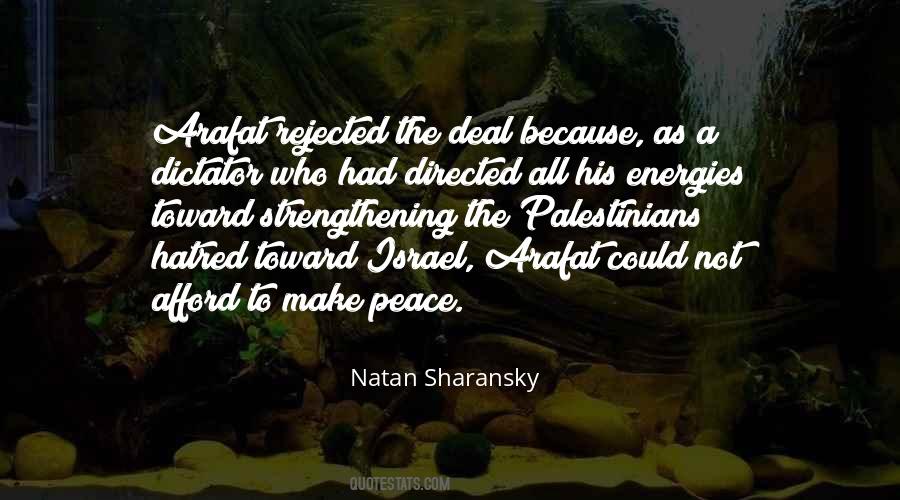 Quotes About Israel Peace #525934