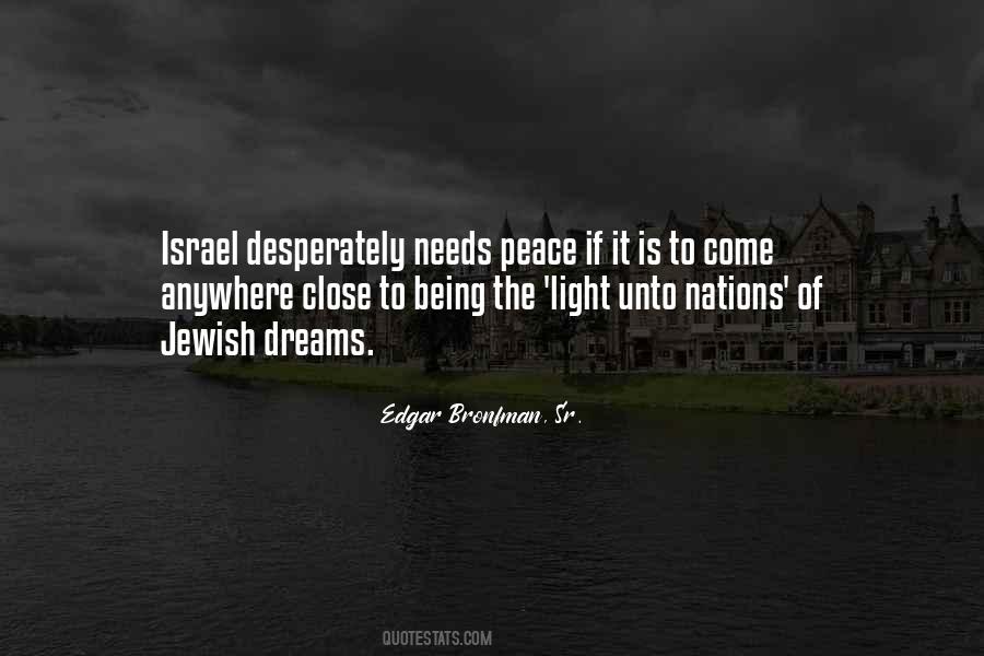 Quotes About Israel Peace #528318