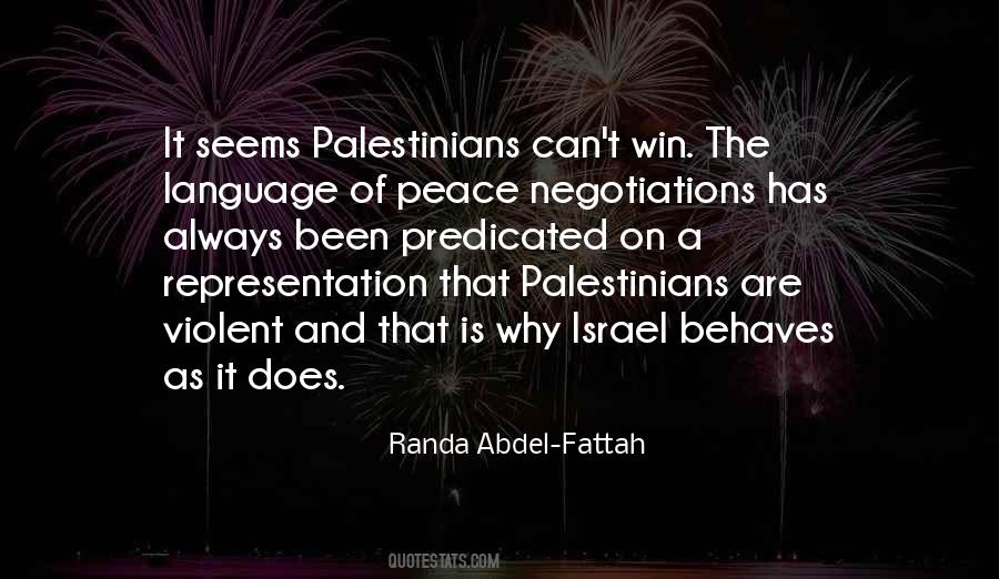 Quotes About Israel Peace #675434