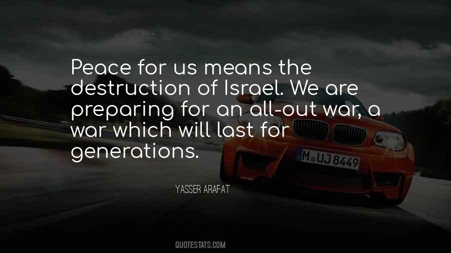 Quotes About Israel Peace #879820
