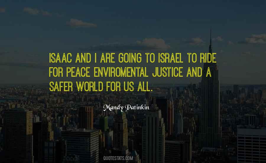 Quotes About Israel Peace #993107