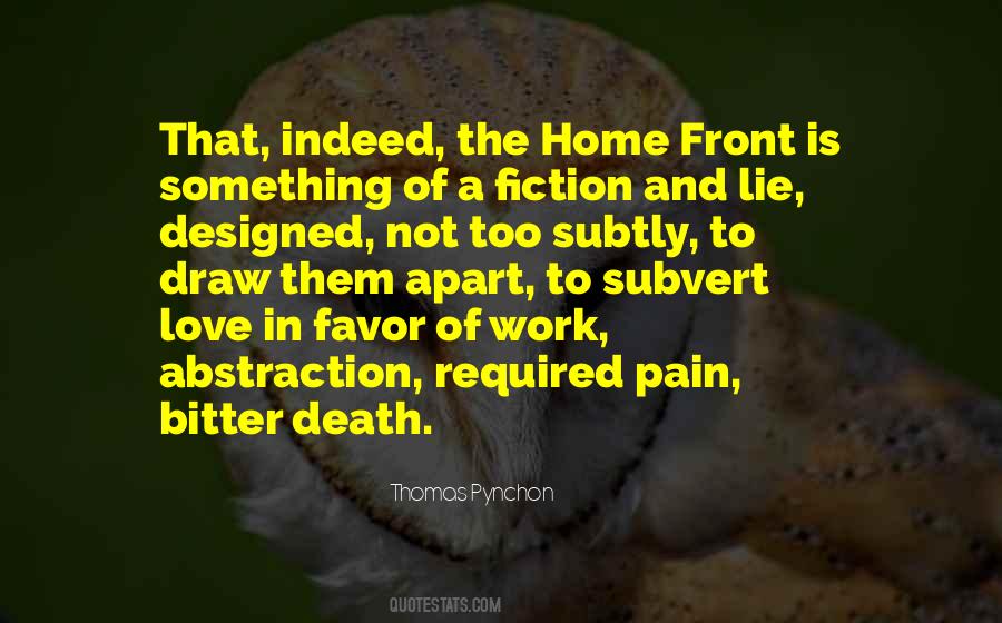 Love Is Fiction Quotes #600279