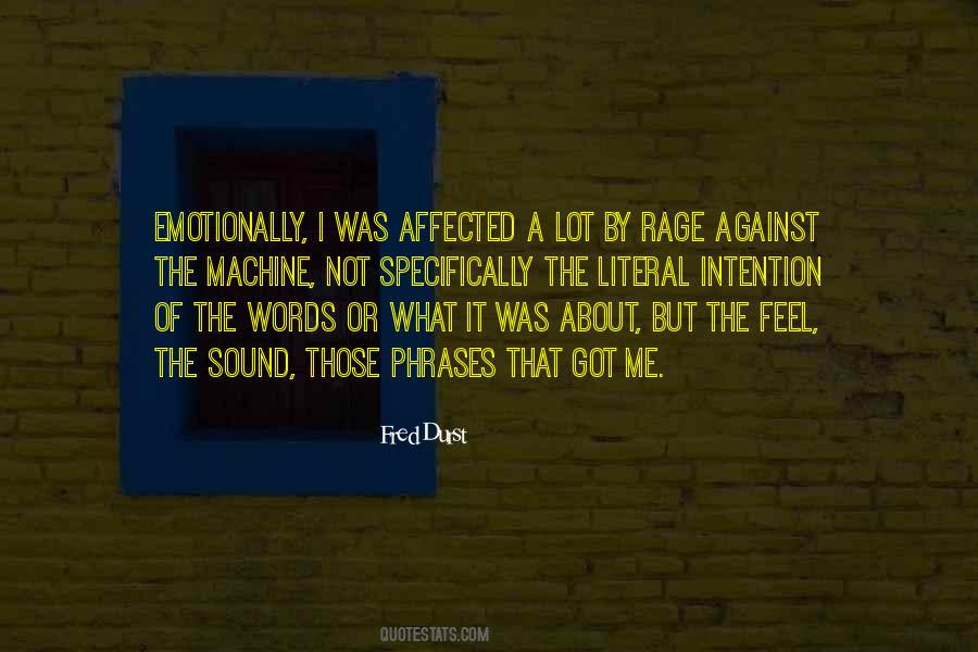 Best Rage Against The Machine Quotes #294324