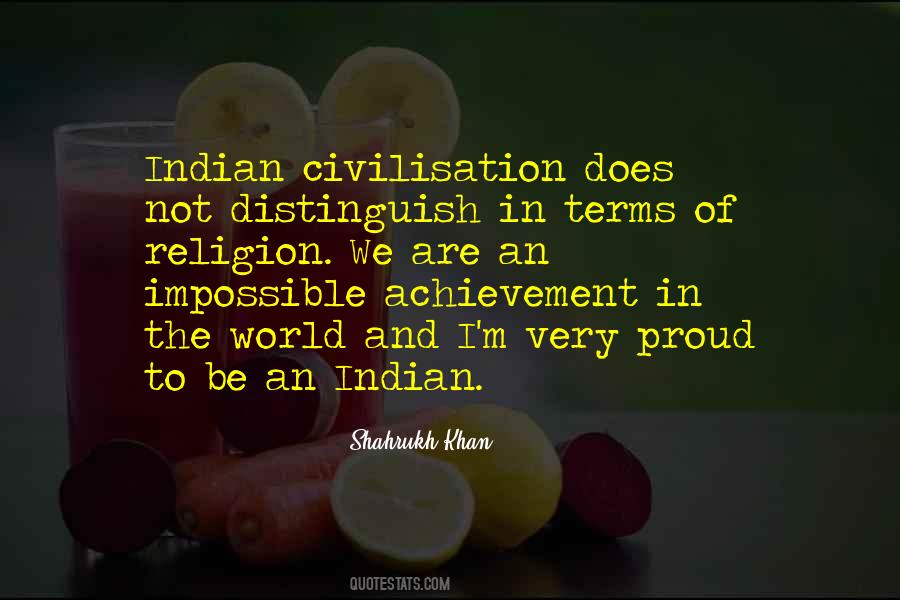 Proud Indian Quotes #535603