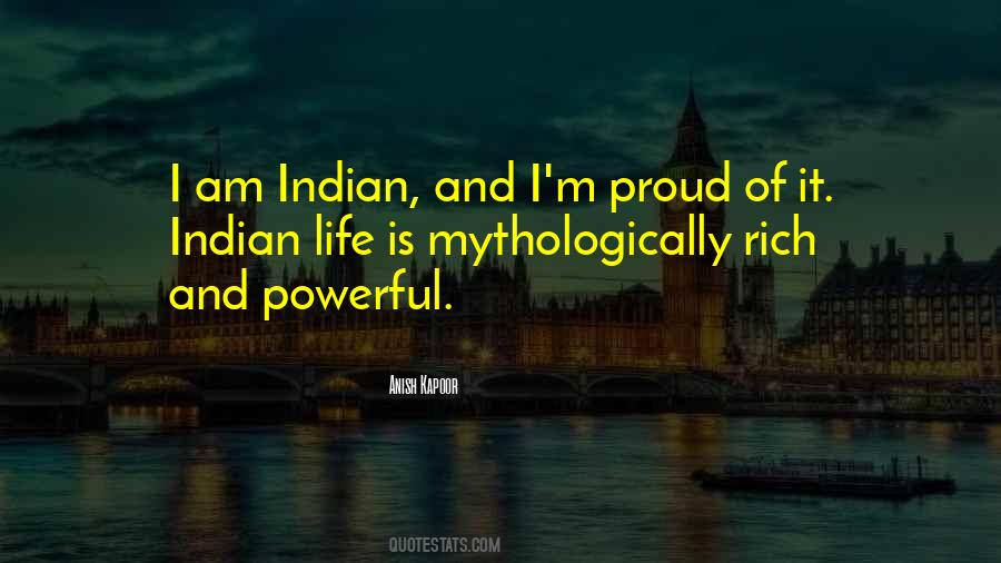 Proud Indian Quotes #731741