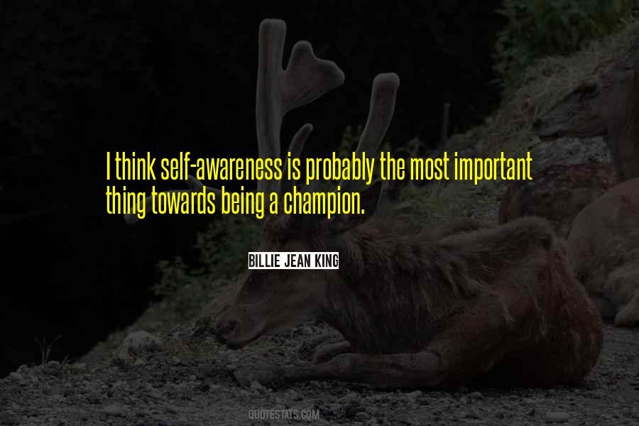 Quotes About Being Champion #1215562