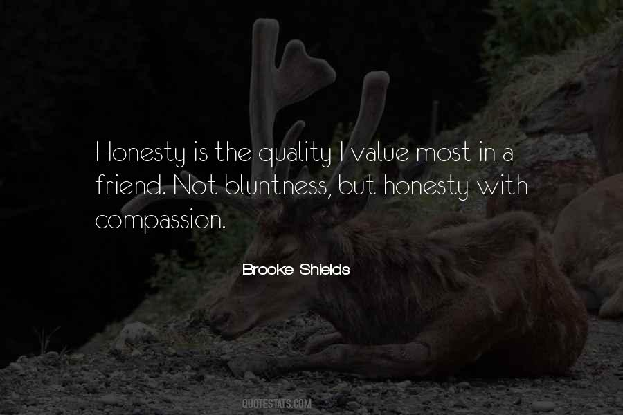 Value Of Honesty Quotes #346375