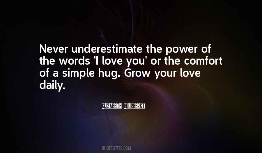 Hug And Comfort Quotes #260307