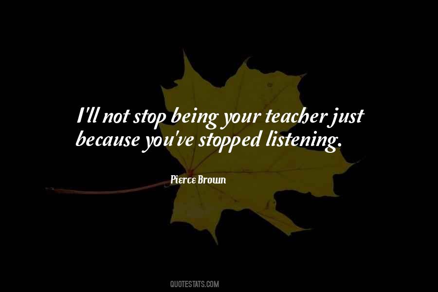 Your Teacher Quotes #1041633