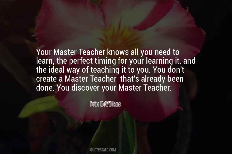 Your Teacher Quotes #50067