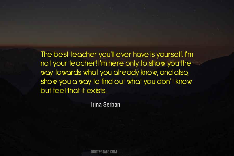 Your Teacher Quotes #707090