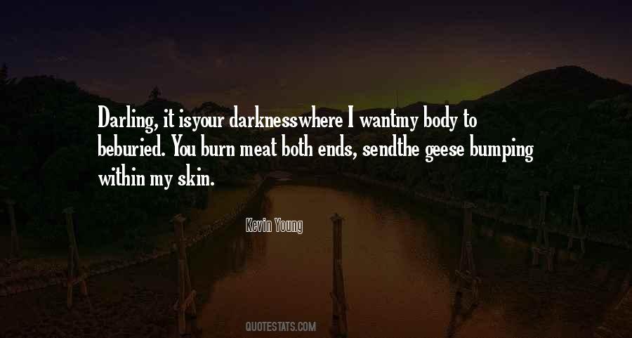 Your Darkness Quotes #164282