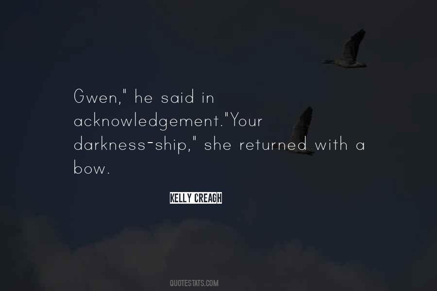 Your Darkness Quotes #1680794