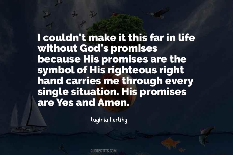 Gods Promises To Us Quotes #955784