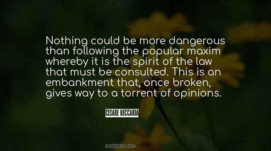 I Am Very Dangerous Quotes #12975