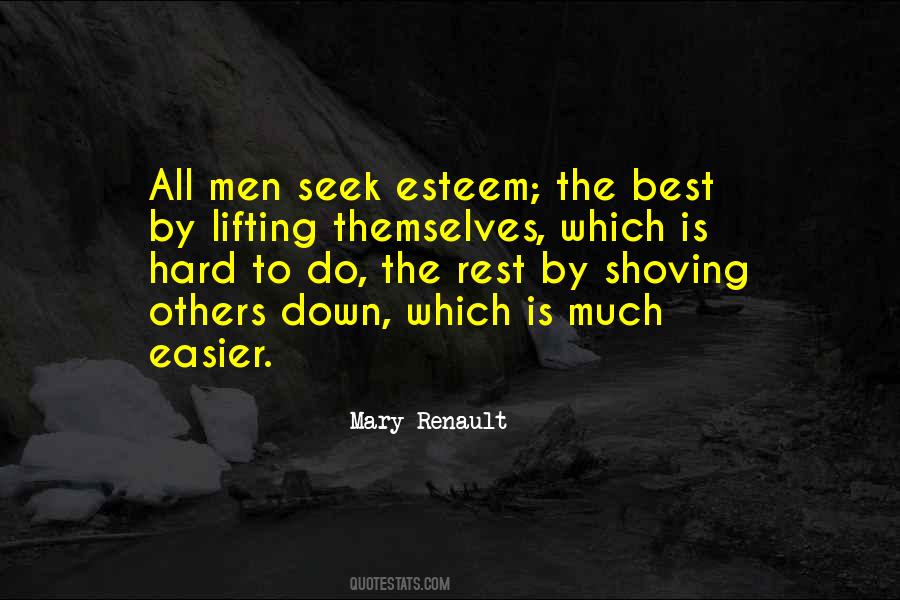 Self Esteem Lifting Quotes #141387