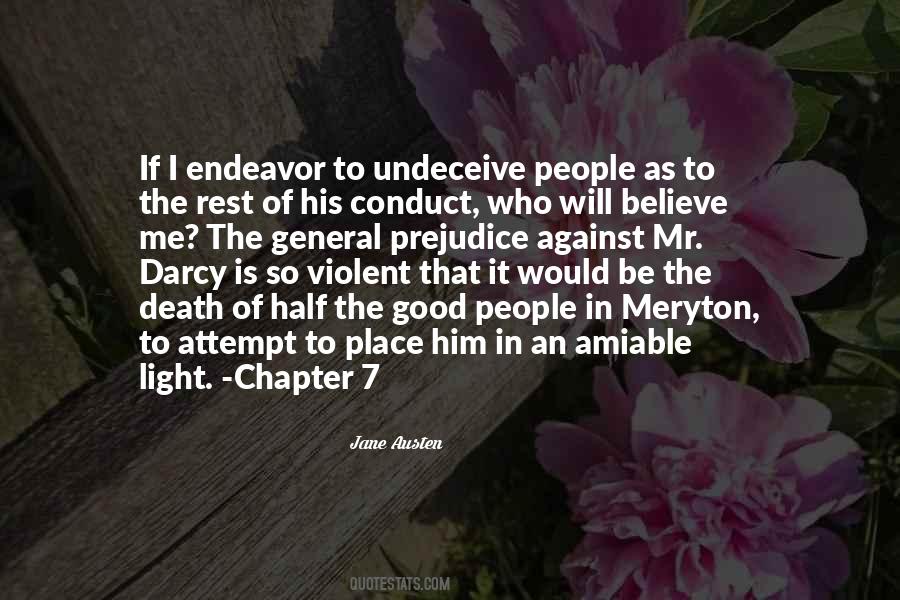 Darcy Prejudice Quotes #1569900