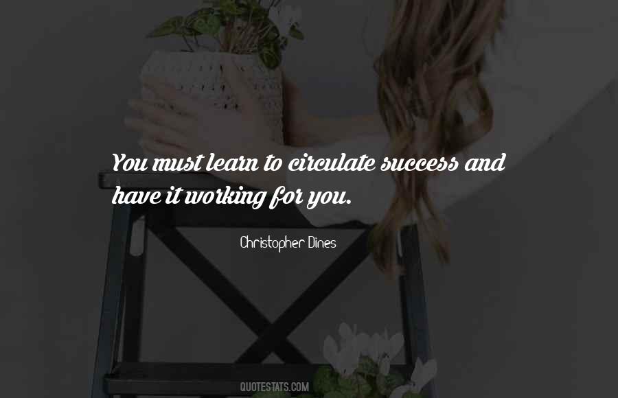 Working Success Quotes #1047598