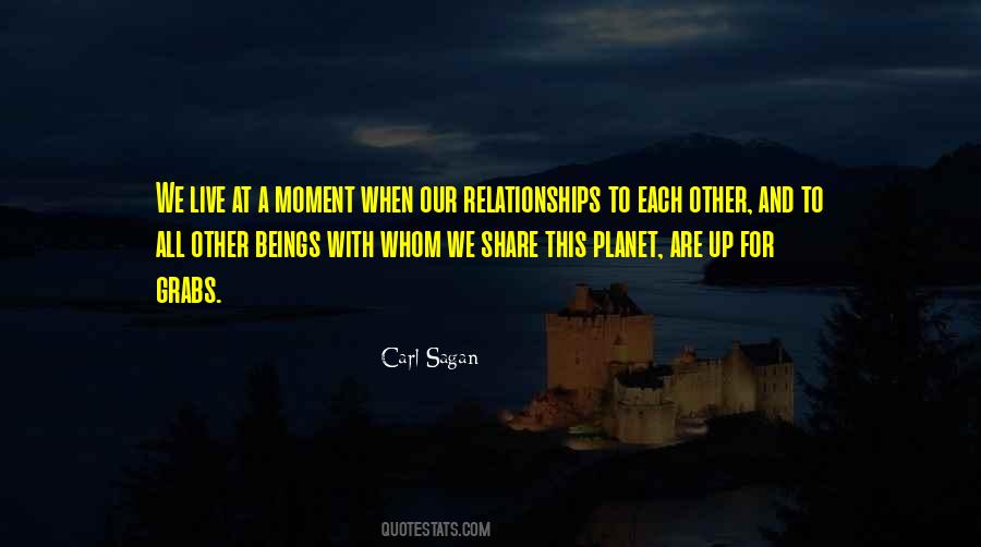 We Live For Each Other Quotes #1386471