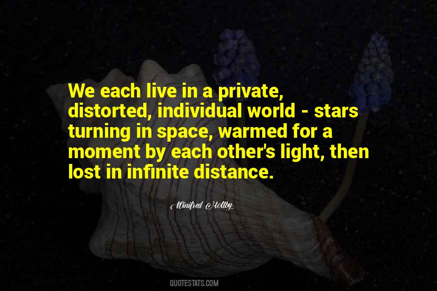 We Live For Each Other Quotes #549337