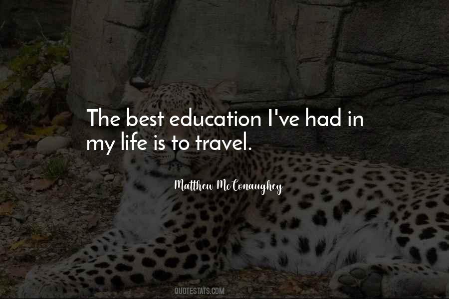 Life Is Travel Quotes #179368