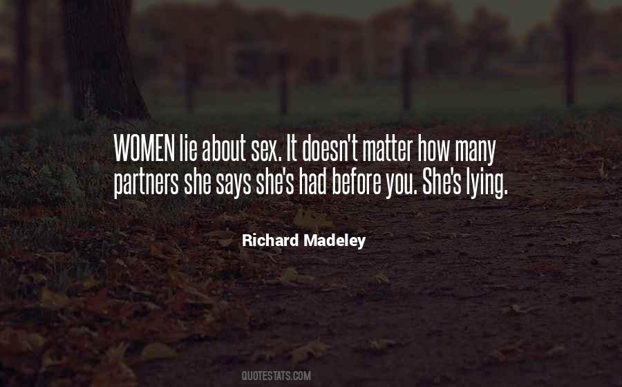 About Lie Quotes #181367