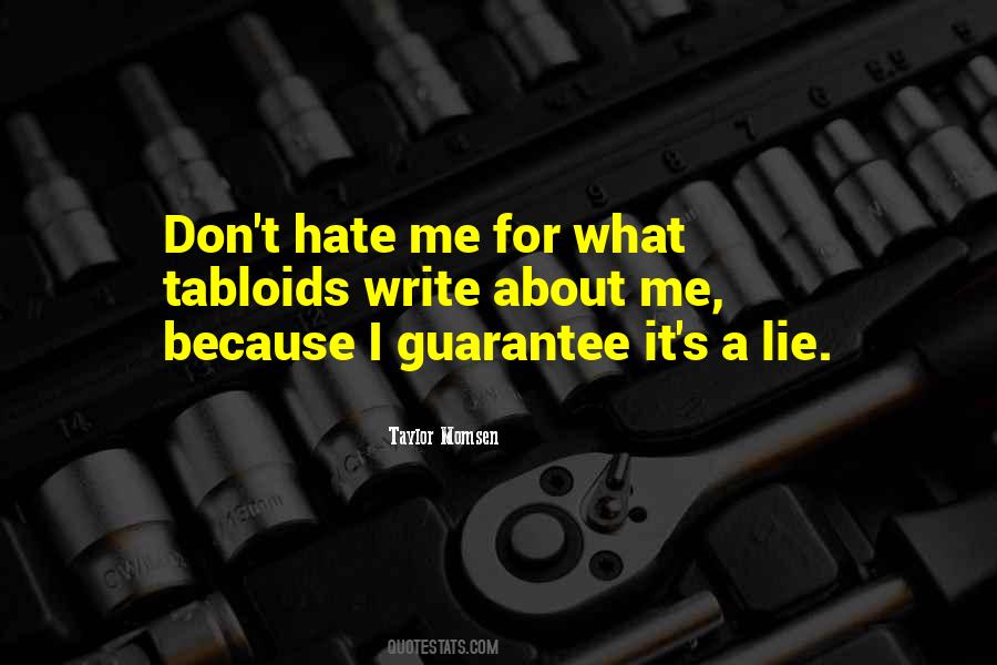 About Lie Quotes #285886
