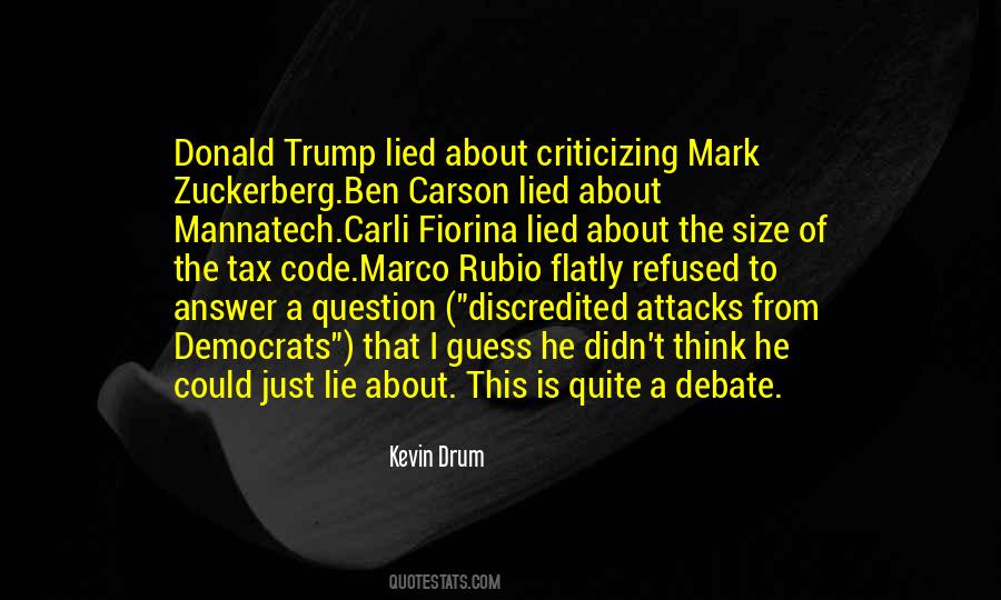 About Lie Quotes #43284