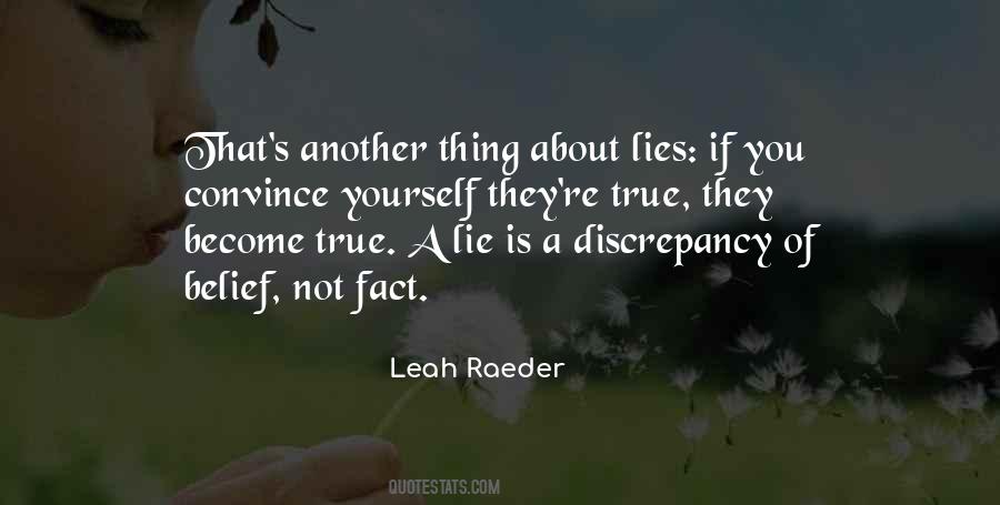 About Lie Quotes #63317