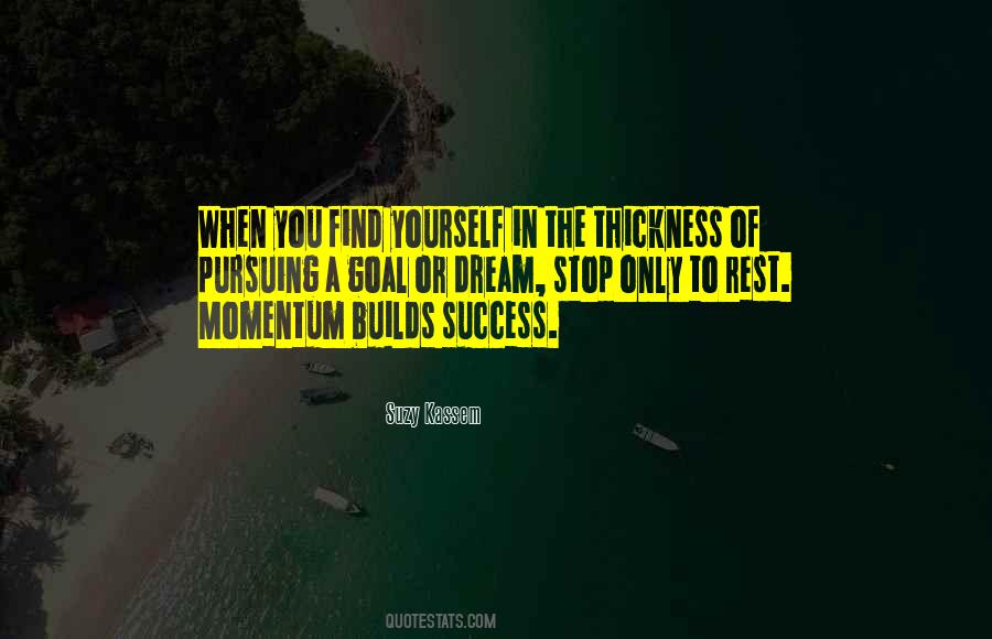 Momentum Success Quotes #1429745