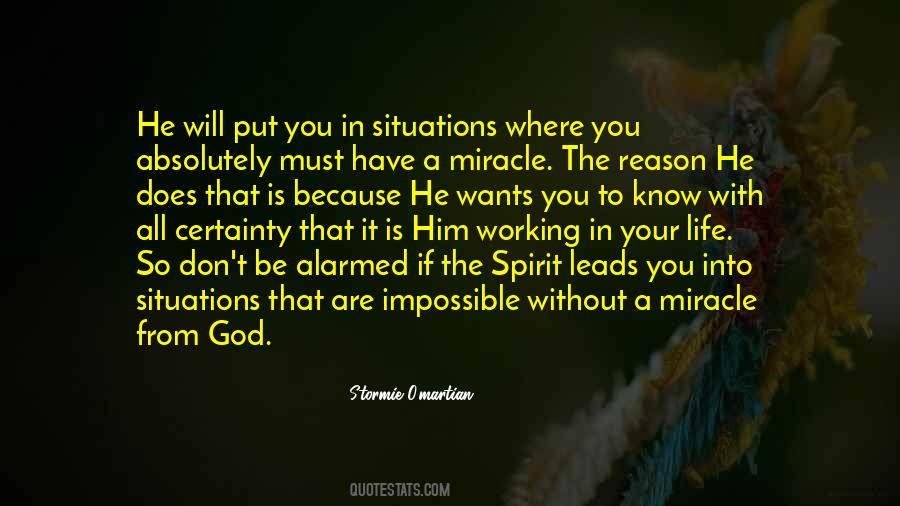 You Are A Miracle Quotes #284713