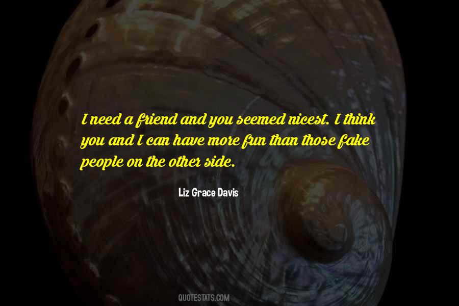 Friend Fake Quotes #1074274