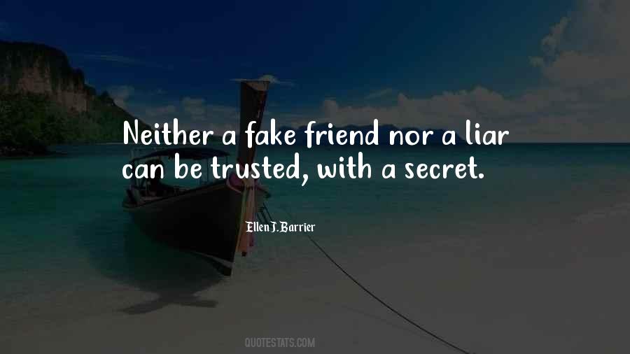 Friend Fake Quotes #1256215