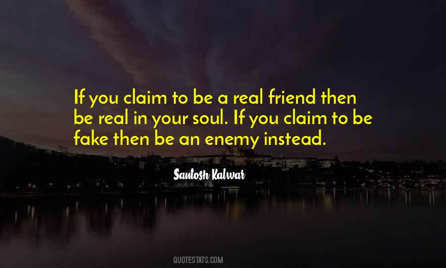 Friend Fake Quotes #903568
