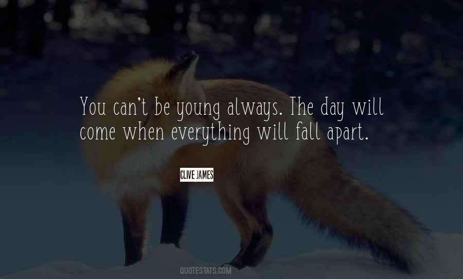 Everything Is Falling Apart Quotes #58996