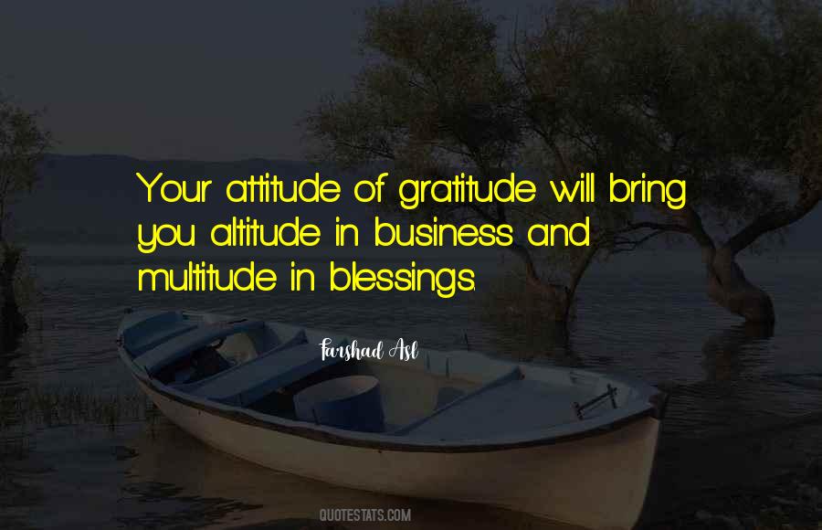 Attitude With Gratitude Quotes #143563
