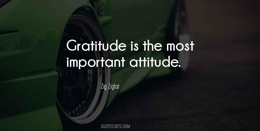 Attitude With Gratitude Quotes #1690