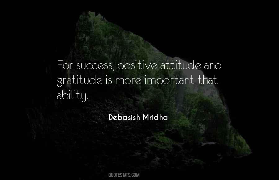 Attitude With Gratitude Quotes #303674