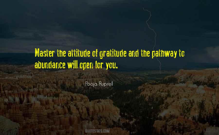 Attitude With Gratitude Quotes #609285