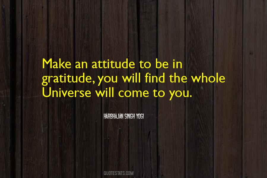 Attitude With Gratitude Quotes #845395