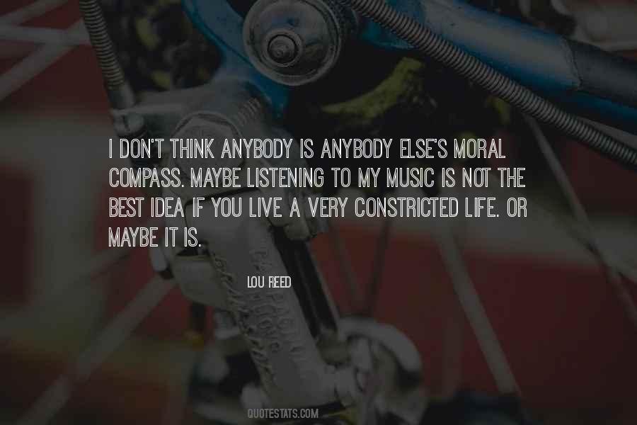 Best Lou Reed Quotes #198900