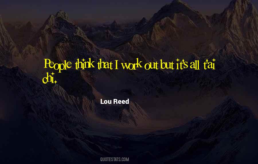 Best Lou Reed Quotes #68855