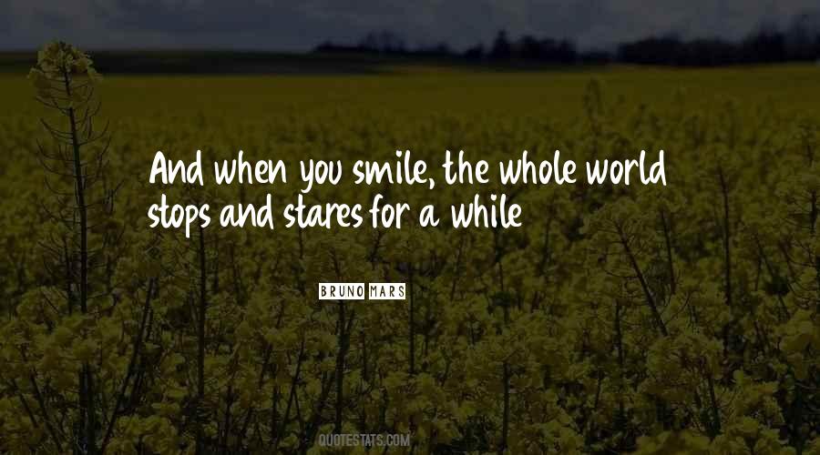 When The World Stops Quotes #230898